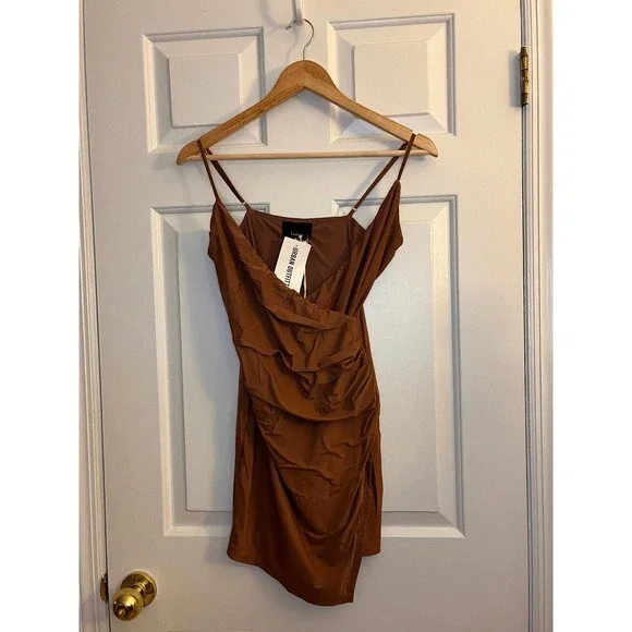 Urban Outfitters Lumiere Coco Bodycon/Slip Dress SZ S - Picture 6 of 10